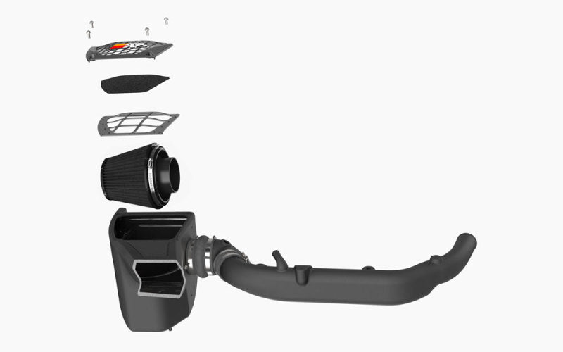 K&N Engineering 30-2619 K&N 21-23 Ford Bronco 2.7L V6 F/I DRYFLOW Performance Air Intake System