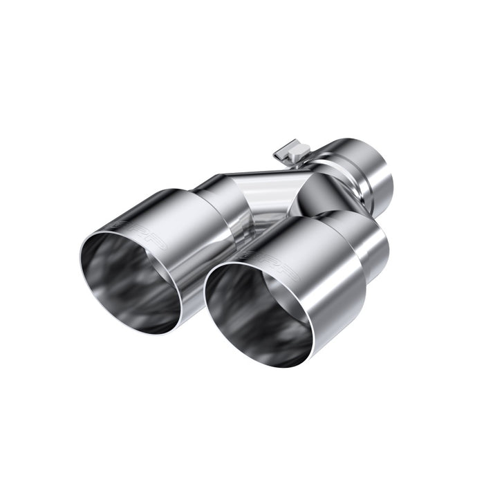 MBRP T5170 Universal T304 SS Dual Tip 3.5in OD/2.5in Inlet