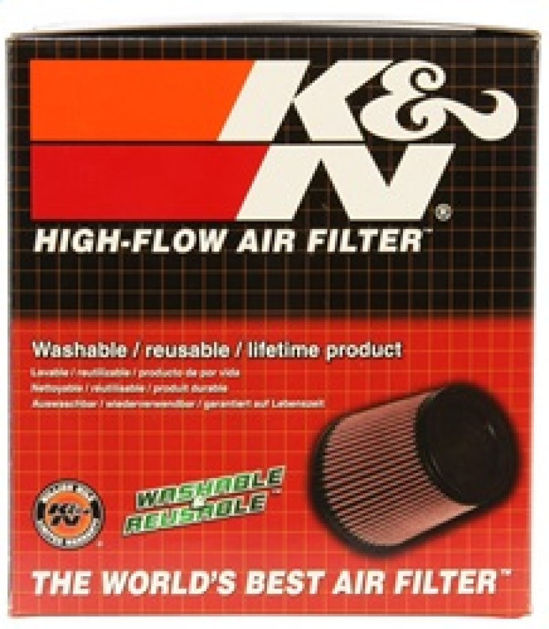 K&N Engineering RU-2922 K&N Filter Universal Filter 2 3/4 inch Dual Flange GSXR Oval (2/Box)