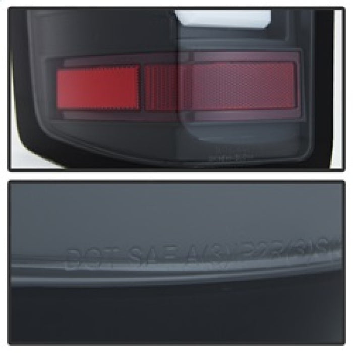 SPYDER 5079985 Spyder Chevy 1500 14-16 Light Bar LED Tail Lights Blk ALT-YD-CS14-LBLED-BK