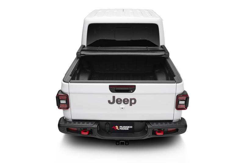 Rugged Ridge 13550.21 Armis Soft Folding Bed Cover 2020 Gladiator JT