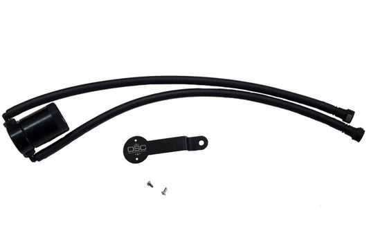 J&L 3085D-B 14-18 Chevy/GM Truck/SUV 5.3L V8 Driver Side Oil Separator 3.0 - Black Anodized