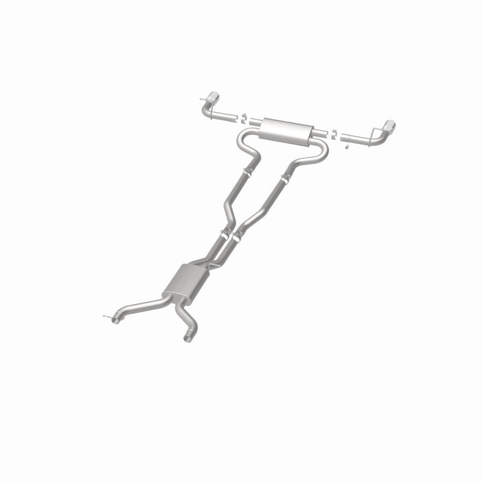 Magnaflow 15085 MagnaFlow 07 Audi Q7 V8 4.2L Dual Split Rear Exit Stainless Cat-Back Perf Exhaust