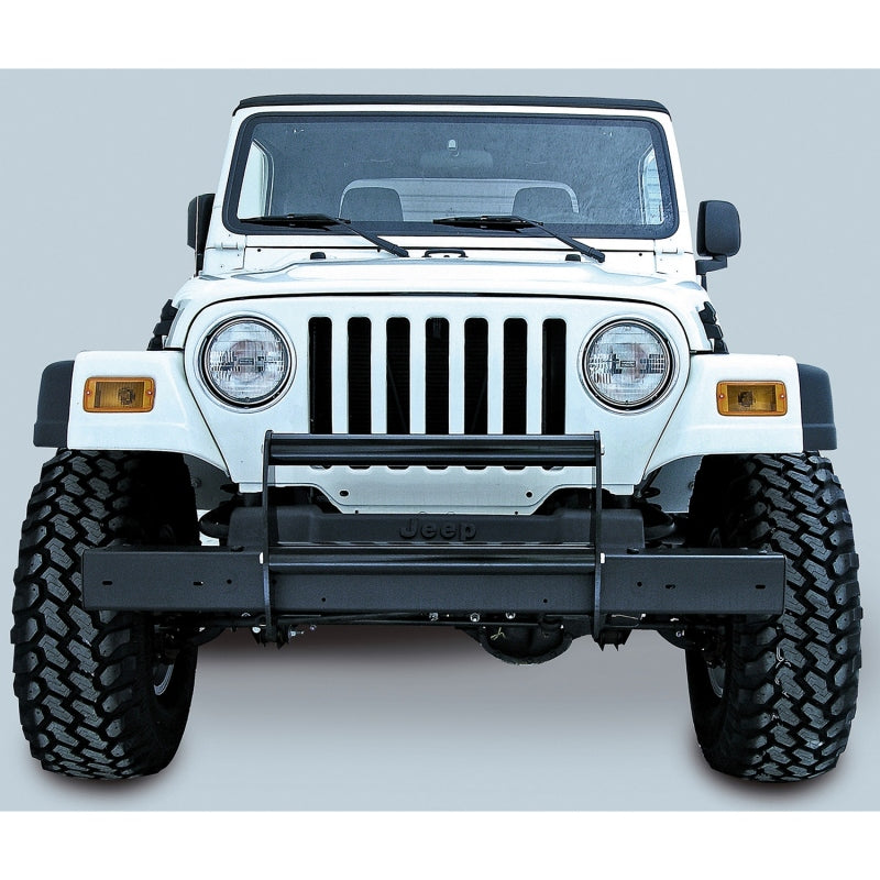 Rugged Ridge 11511.02 Brush Guard Gloss Black 97-06 Jeep Wrangler