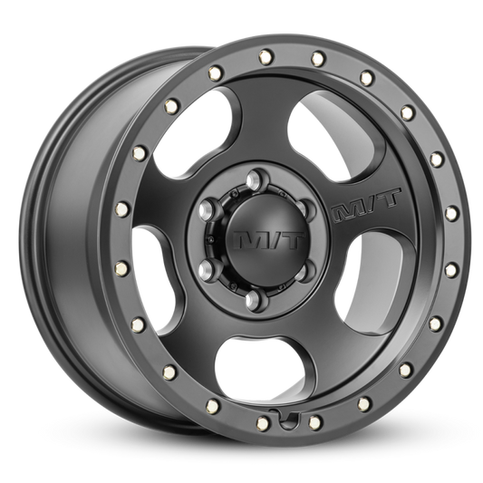 Mickey Thompson mtt274527 Canyon Pro Black Wheel - 17X9 6X5.5 BP 5in BS 0 Offset 108.1mm Bore