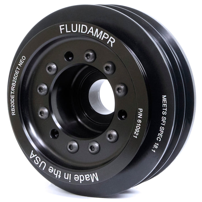 Fluidampr 610921 Nissan RB20DET/RB25DET NEO Phase-1 BNR32 GT-R Steel Internally Balanced Damper