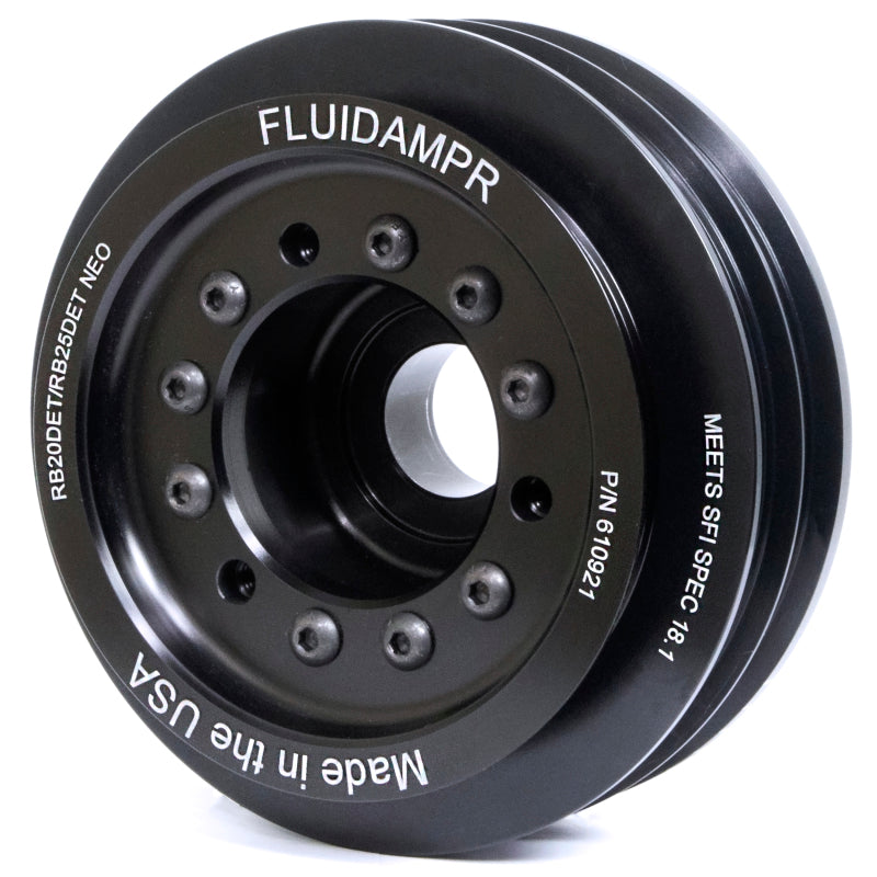 Fluidampr 610921 Nissan RB20DET/RB25DET NEO Phase-1 BNR32 GT-R Steel Internally Balanced Damper
