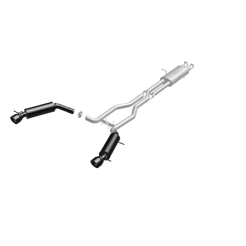 Magnaflow 19123 MagnaFlow Cat-Back 15-16 Land Rover Ranger Rover V6 SS 2.5in Dual Split Rear Exit 4.5in Black Tips