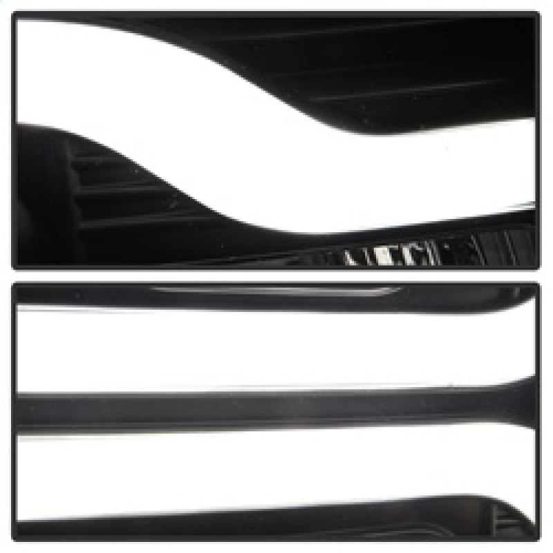 SPYDER 5083609 Spyder Chevy Silverado 1500 07-13 Version 3 Projector Headlights - Black PRO-YD-CS07V3-LBDRL-BK