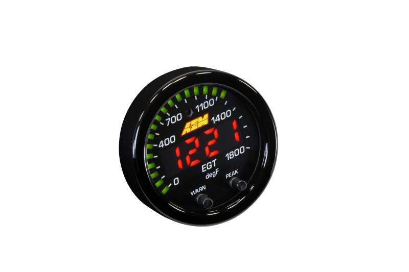 AEM 30-0305 X-Series EGT 0-1800F Gauge