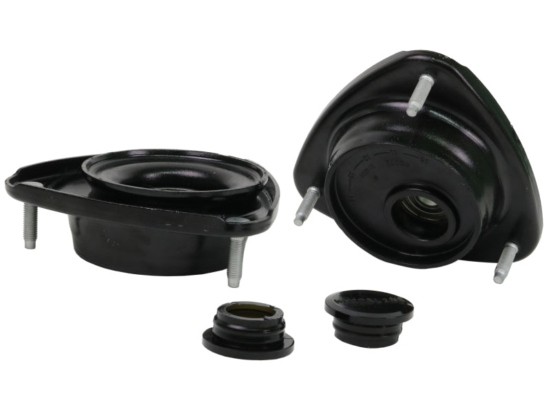 Whiteline KCA335 04-07 Subaru WRX/STi / 98-02 Subaru Forester Front Upper Strut Mounts - Offset Assembly