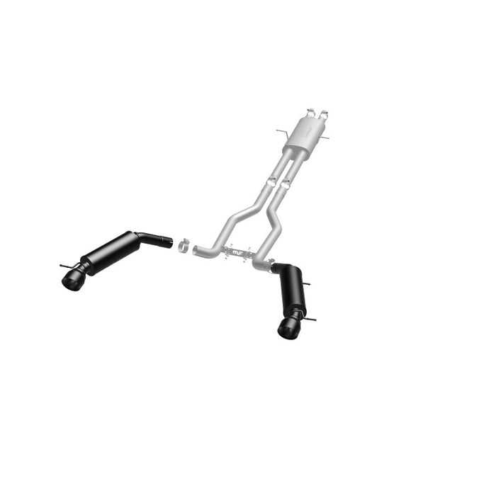 Magnaflow 19123 MagnaFlow Cat-Back 15-16 Land Rover Ranger Rover V6 SS 2.5in Dual Split Rear Exit 4.5in Black Tips