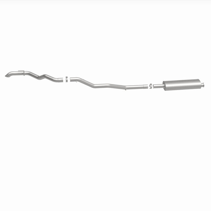 Magnaflow 19486 MagnaFlow 2020 Jeep Gladiator 2.5in Rock Crawler Series Single Rear Exit SS Cat-Back Exhaust w/o Tip