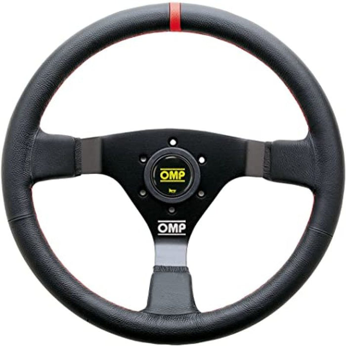 OMP Racing, Inc. OMPOD0-1980-073 WRC Steering Wheel Black And Red .350 Dia Grip