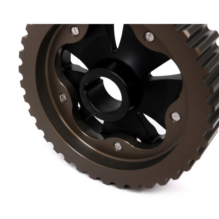 BLOX Racing BXPT-10101 Adjustable Cam Gears for Acura/Honda D15/D16 (1.5L/1.6L SOHC) D16Z-Y (1.6L SOHC VTEC)