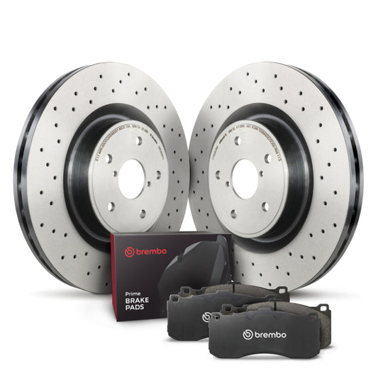 Brembo OE KT04522 Front Disc Brake Kit