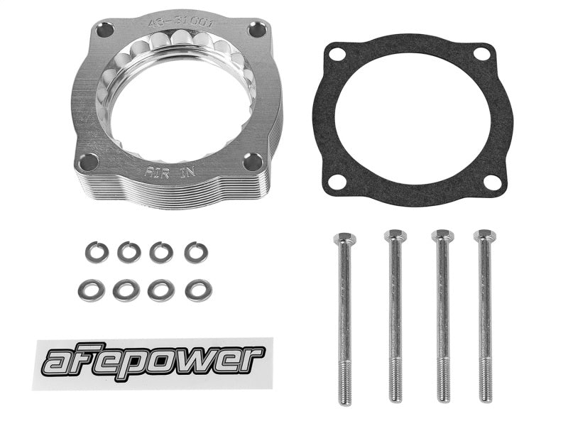 aFe 46-31001 Silver Bullet Throttle Body Spacer N62 Only BMW (E53) 04-09 5series (E60) 04-09 6series (E63/64)