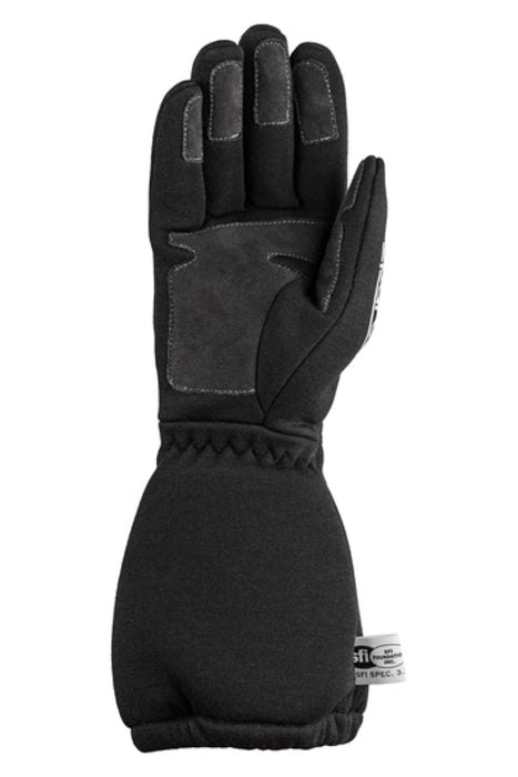 SPARCO 001359NP11NRSFI Sparco Gloves Wind 11 LG Black SFI 20