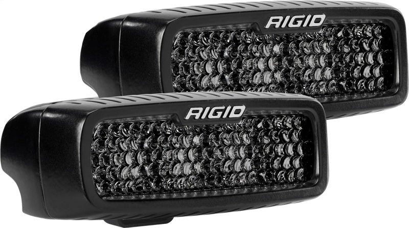 Rigid Industries 905513BLK SR-Q Series PRO Midnight Edition - Spot - Diffused - Pair