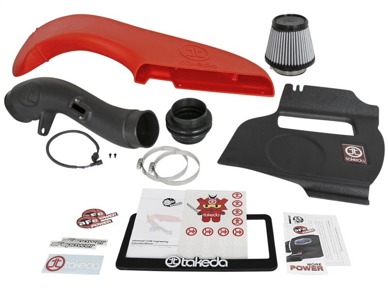 aFe TA-4305B-1D Takeda Stage-2 PRO DRY S Cold Air Intake System 15-18 Subaru WRX H4 2.0L (t)
