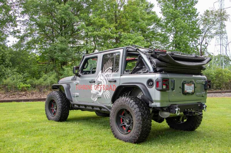 Fishbone Offroad FB22179 For 2018+ Jeep Wrangler JL Rear Bumper Delete