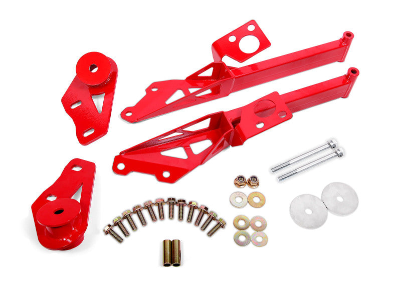 BMR Suspension CB762R 15-18 Ford Mustang S550 IRS Subframe Support Brace (Red)