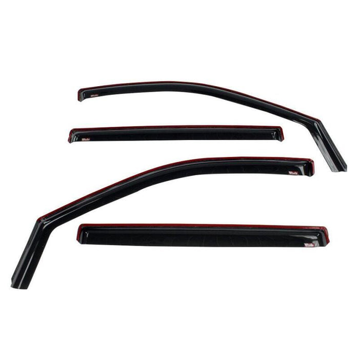 Westin 72-39429 19-21 Chevy Silverado Crew Cab Pickup In-Channel Wind Deflector 4pc - Smoke