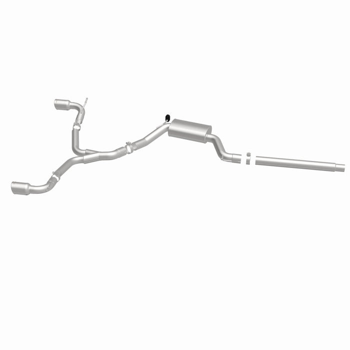 Magnaflow 15357 MagnaFlow SYS C/B Dual Split Rear Exit 4in Polished Tips 2015 VW GTI 2.0L Turbo