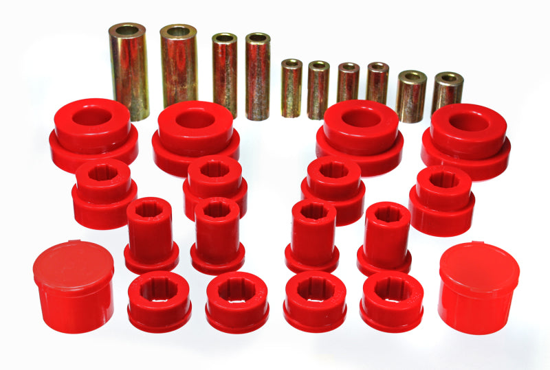 Energy Suspension 7.3121R 02-09 350Z / 03-07 Infiniti G35 Red Front Control Arm Bushing Set