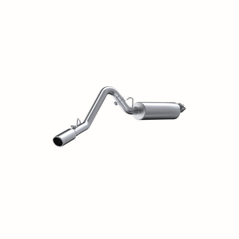 MBRP S5500AL 2000-2006 Jeep Wrangler (JK) Inline-4 2.5L Inline-6 4.0L Cat Back Single Side