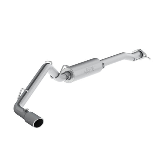 MBRP S5090AL 17+ Chevrolet Colorado 2.5L/3.6L 3in Cat Back Single Side Exit w/ 4in Tip - AL