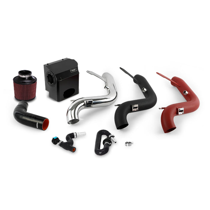 Mishimoto MMAI-FIST-16WRD 2016 Ford Fiesta ST 1.6L Performance Air Intake Kit - Wrinkle Red