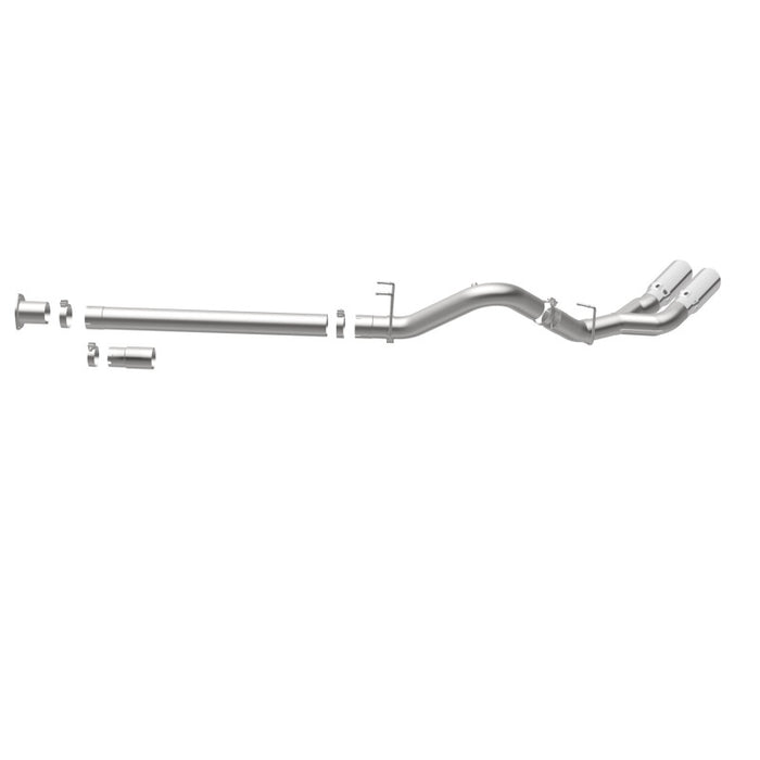Magnaflow 17873 MagnaFlow 08-17 Ford F-250/F-350/F-450 4.6L/6.7 DPF-Back SS 4in Dual Single Passenger Side Rear Exit