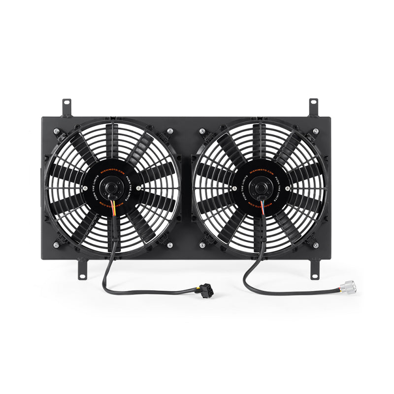 Mishimoto MMFS-MIA-90BK 90-97 Mazda Miata Aluminum Fan Shroud Kit - Black