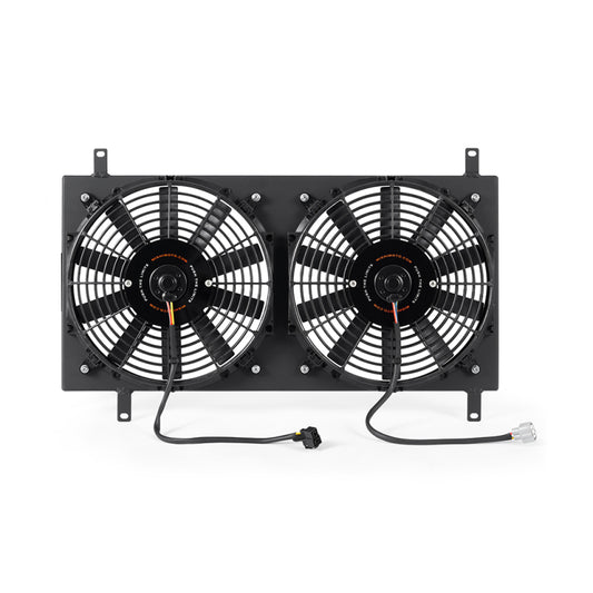 Mishimoto MMFS-MIA-90BK 90-97 Mazda Miata Aluminum Fan Shroud Kit - Black
