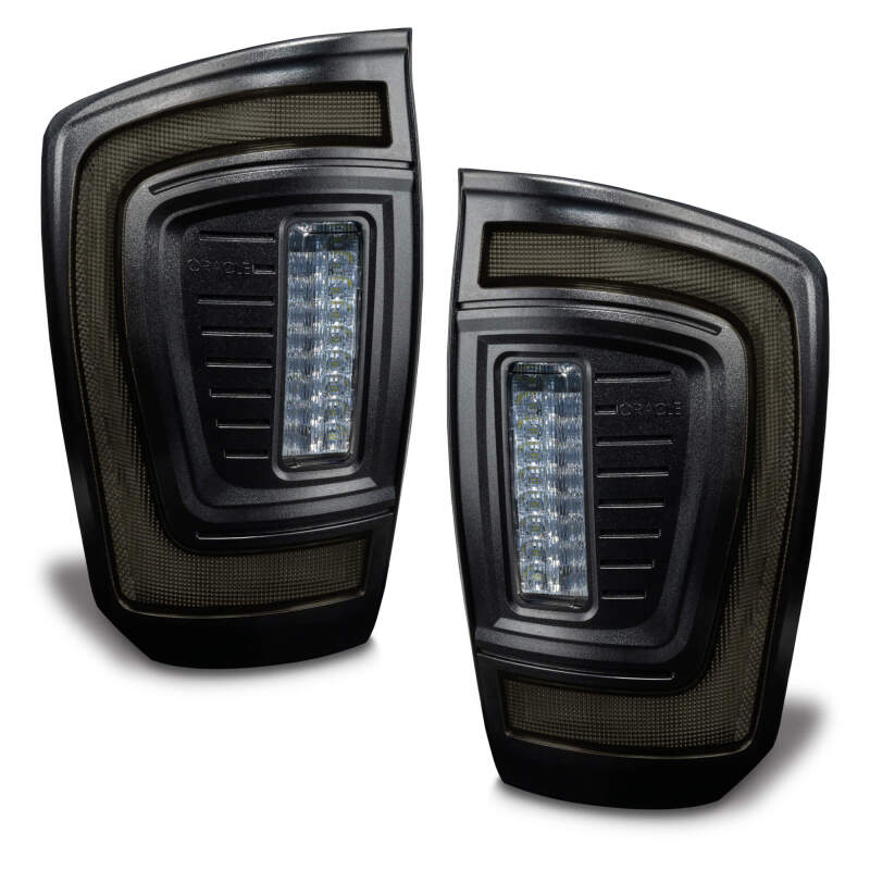 ORACLE Lighting 5911-504-T Oracle Lighting 16-23 Gen 3 Toyota Tacoma Black Series Flush Style LED Tail Lights