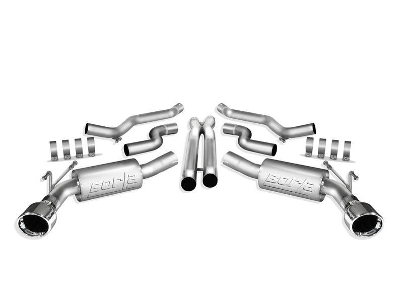 Borla 140356 10-13 Chevy Camaro SS 6.2L 8cyl Aggressive Catback Exhaust