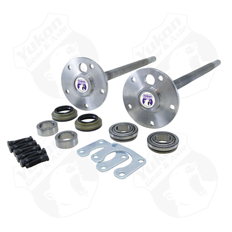 Yukon Gear & Axle YA FBRONCO-2-28 Yukon Gear 1541H Alloy Rear Axle Kit For Ford 9in Bronco From 66-75 w/ 28 Splines