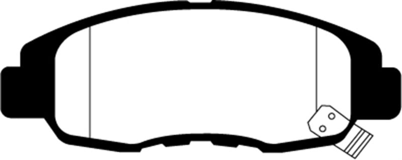EBC DP41777R 05-07 Ford F250 (inc Super Duty) 5.4 (2WD) Yellowstuff Front Brake Pads