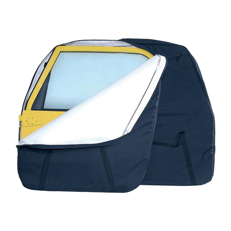 Rugged Ridge 12108.01 Hard Door Storage Bag 76-06 Jeep CJ / Jeep Wrangler