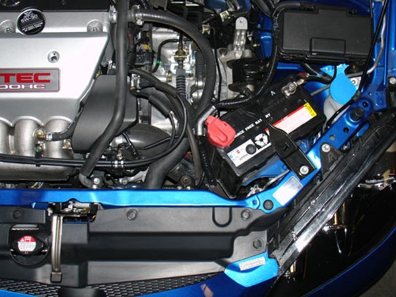Injen SP1477BLK 02-06 RSX Type S w/ Windshield Wiper Fluid Replacement Bottle Black Cold Air Intake