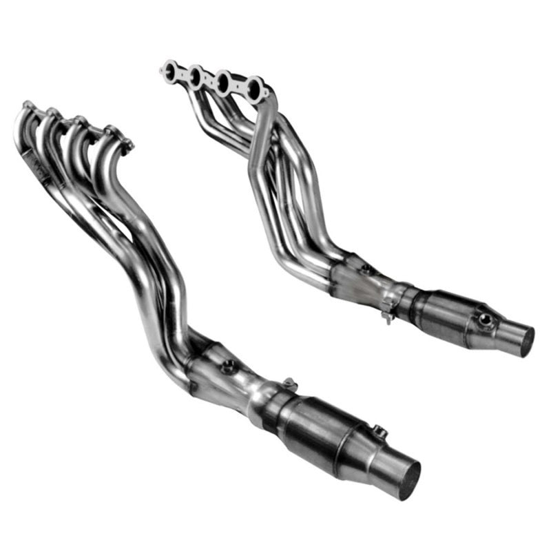 Kooks Headers 2250H430 Kooks 10-14 Chevy Camaro SS LS3/L99/ 6.2L 1 7/8in x 3in SS LT Headers Inc 3in x 2 1/2in Green Catted