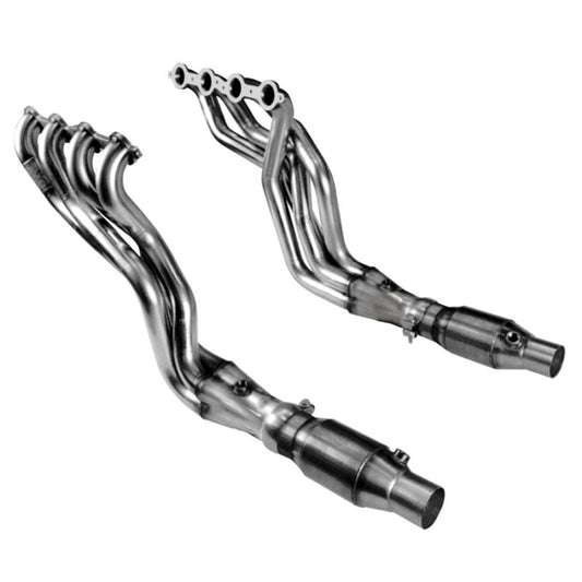 Kooks Headers 2250H430 Kooks 10-14 Chevy Camaro SS LS3/L99/ 6.2L 1 7/8in x 3in SS LT Headers Inc 3in x 2 1/2in Green Catted