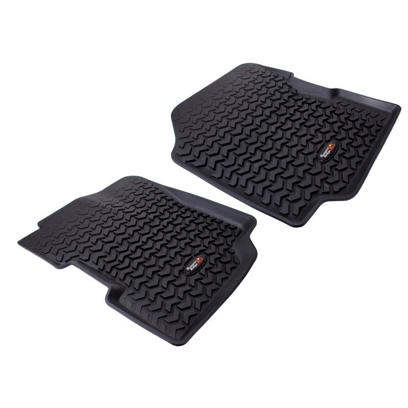 Rugged Ridge 12920.21 Floor Liner Front Black 1976-1983 Jeep CJ-5