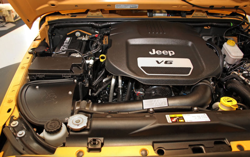 K&N Engineering 71-1566 K&N 71 Series Performance Intake Kit for 12-18 Jeep Wrangler 3.6L V6 (12-15 CARB Approved)
