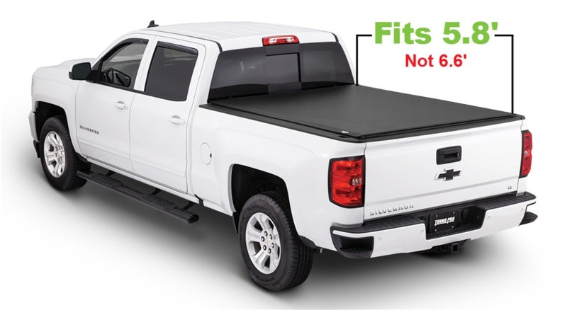 Tonno Pro LR-1050 14-19 Chevy Silverado 1500 5.8ft Fleetside Lo-Roll Tonneau Cover