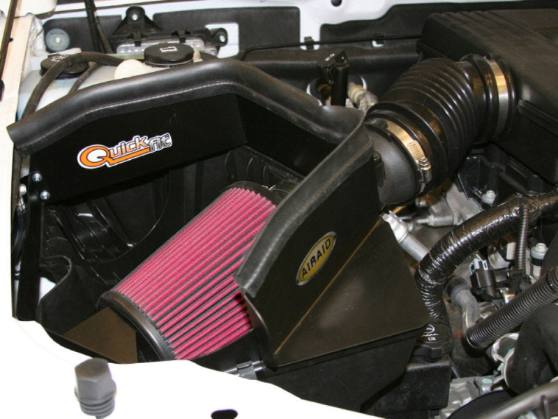 Airaid 201-180 06-07 Hummer H3 3.5/3.7L I-5 CAD Intake System w/o Tube (Dry / Red Media)