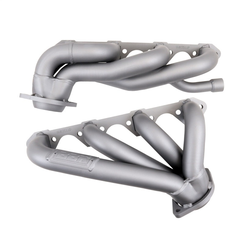 BBK 3511 87-95 Ford F150 Truck 5.8 351 Shorty Unequal Length Exhaust Headers - 1-5/8 Titanium Ceramic