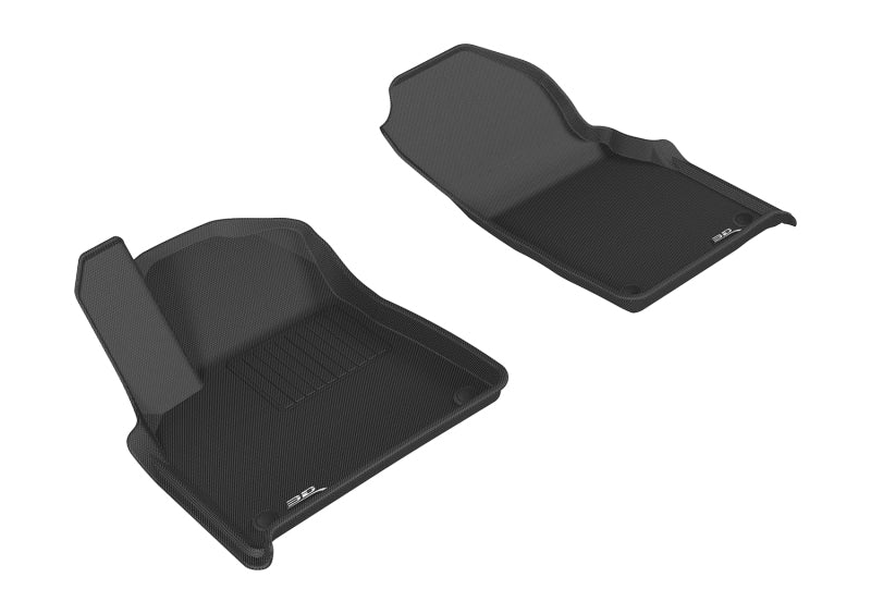 3D MAXpider L1AD04011509 2017-2020 Audi Q7/Q8 Kagu 1st Row Floormat - Black