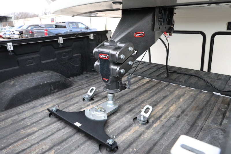 GEN-Y Hitch GH-8056AL Gen-Y Executive Torsion-Flex Auto Rhino 5th Wheel Pin Box Rep w/Gooseneck 2-5/16in Coupler